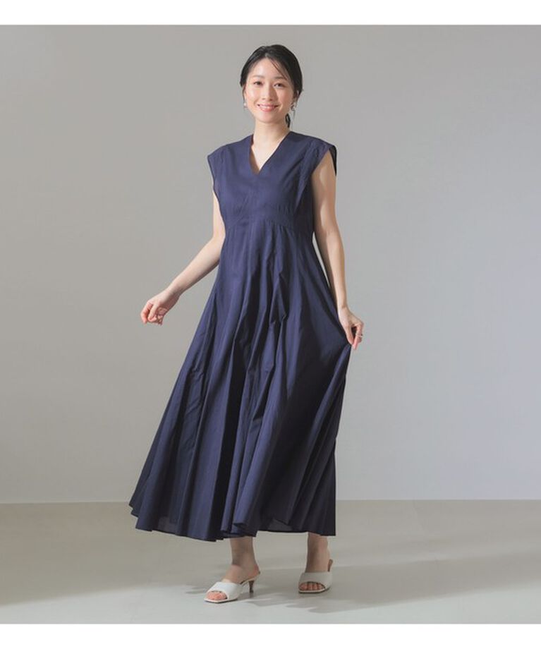 Demi-Luxe BEAMS 「【別注】MARIHA / 夏の月 ソリッド ワンピース」|ワンピース|