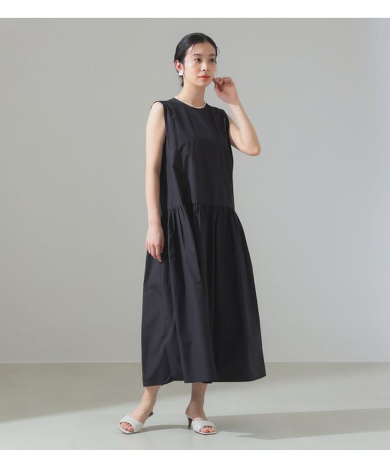 Demi-Luxe BEAMS 「タック ティアード ワンピース」|ワンピース|