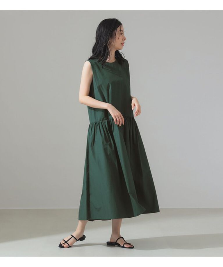 Demi-Luxe BEAMS 「タック ティアード ワンピース」|ワンピース|