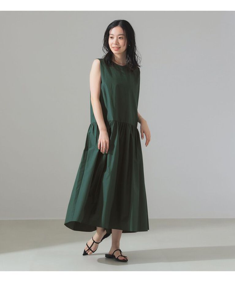 Demi-Luxe BEAMS 「タック ティアード ワンピース」|ワンピース|