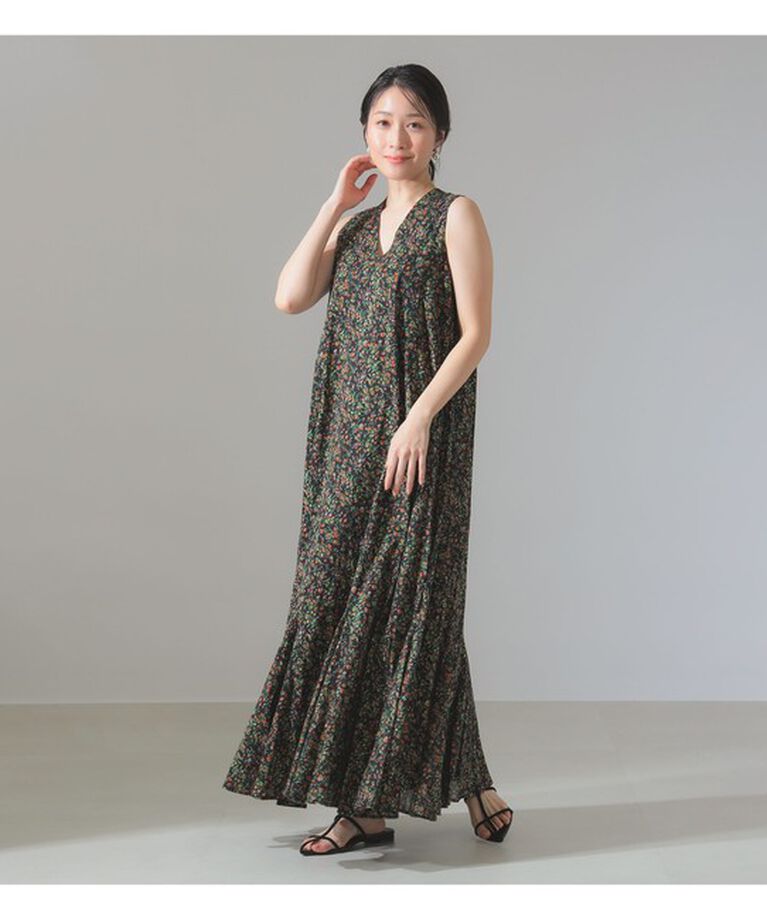 Demi-Luxe BEAMS 「【別注】MARIHA / 夏の月影 プリント ワンピース」|ワンピース|別注ORANGE