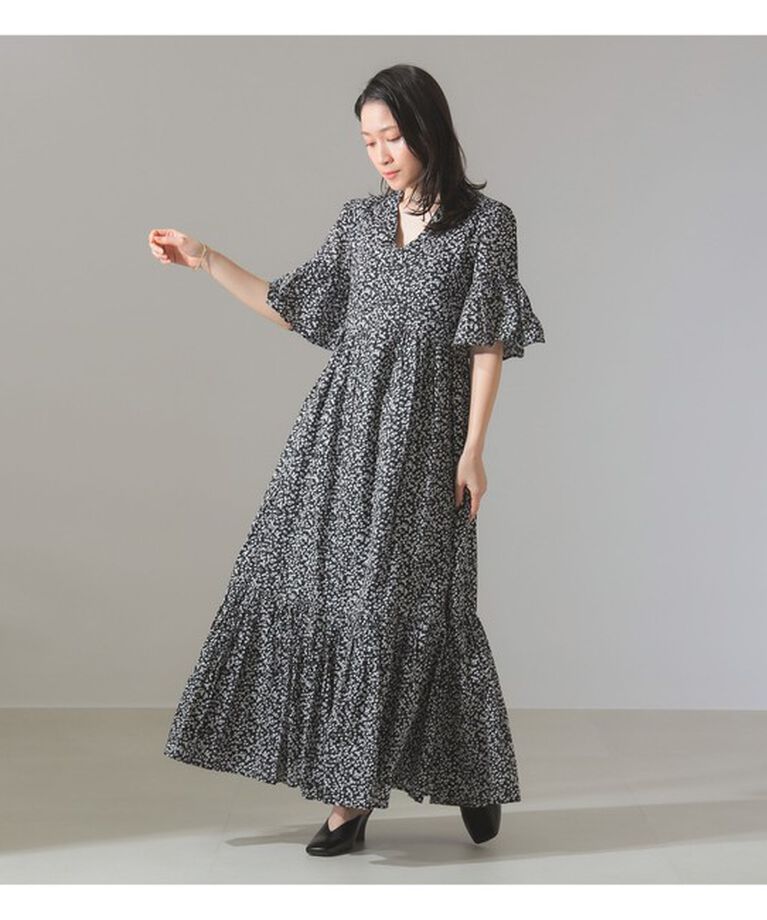 Demi-Luxe BEAMS 「MARIHA / すずらん プリント ワンピース」|ワンピース|SPRING_BRRIES_BLACK