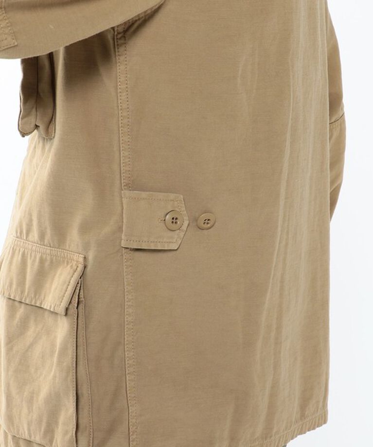 BEAMS「REMI RELIEF × BEAMS PLUS / 別注 ミリタリー シャツ ジャケット」|ブルゾン・スタジャン|