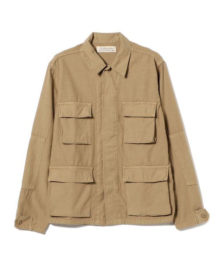BEAMS「REMI RELIEF × BEAMS PLUS / 別注 ミリタリー シャツ ジャケット」|ブルゾン・スタジャン|