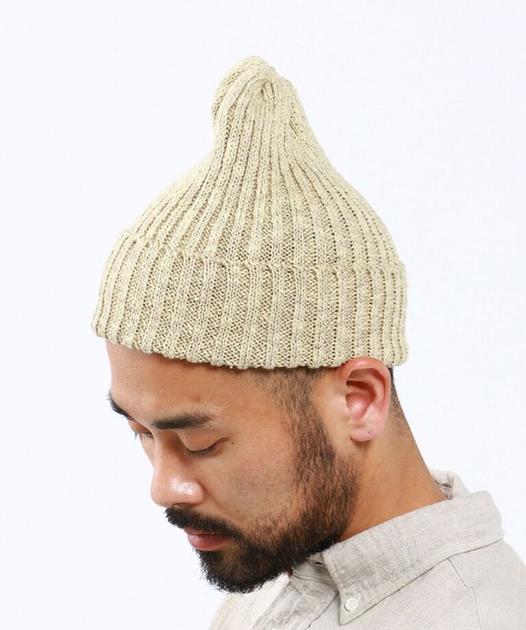 BEAMS「BEAMS PLUS / コットン リネン ワッチキャップ」|ニット帽|