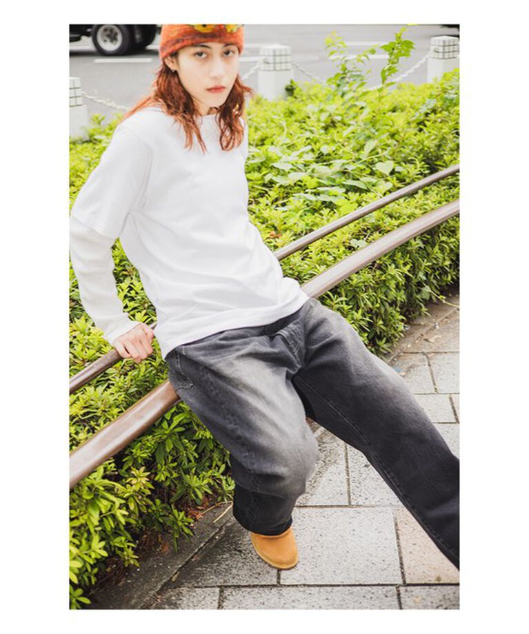 BEAMS「BEAMS / ワイドフィット デニムパンツ」|デニム|
