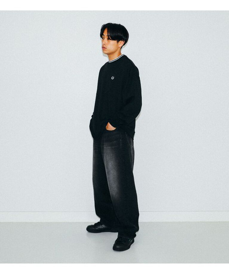 BEAMS「BEAMS / ワイドフィット デニムパンツ」|デニム|