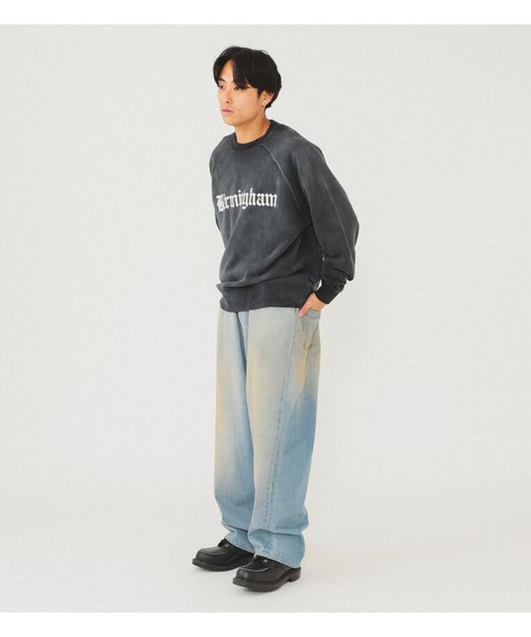 BEAMS「BEAMS / ワイドフィット デニムパンツ」|デニム|