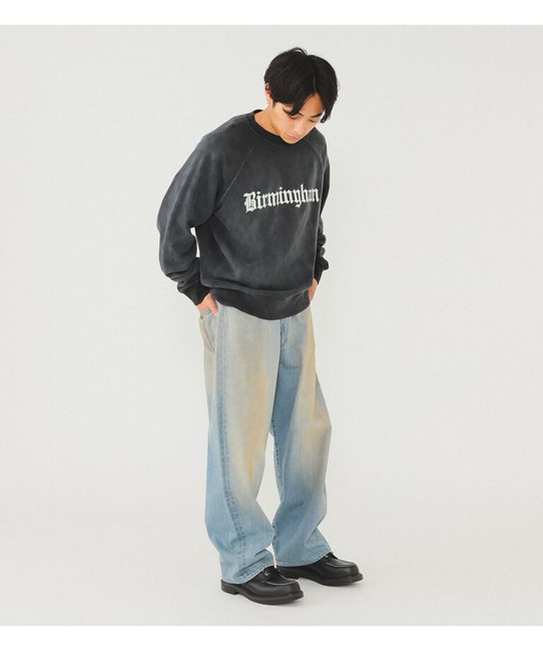 BEAMS「BEAMS / ワイドフィット デニムパンツ」|デニム|