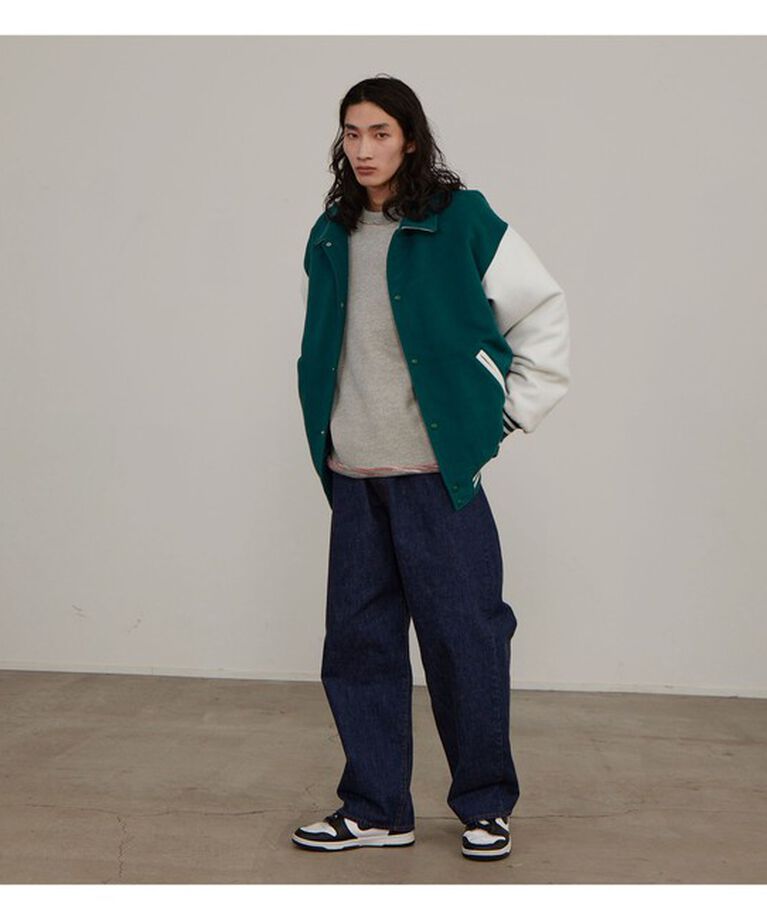 BEAMS「BEAMS / ワイドフィット デニムパンツ」|デニム|