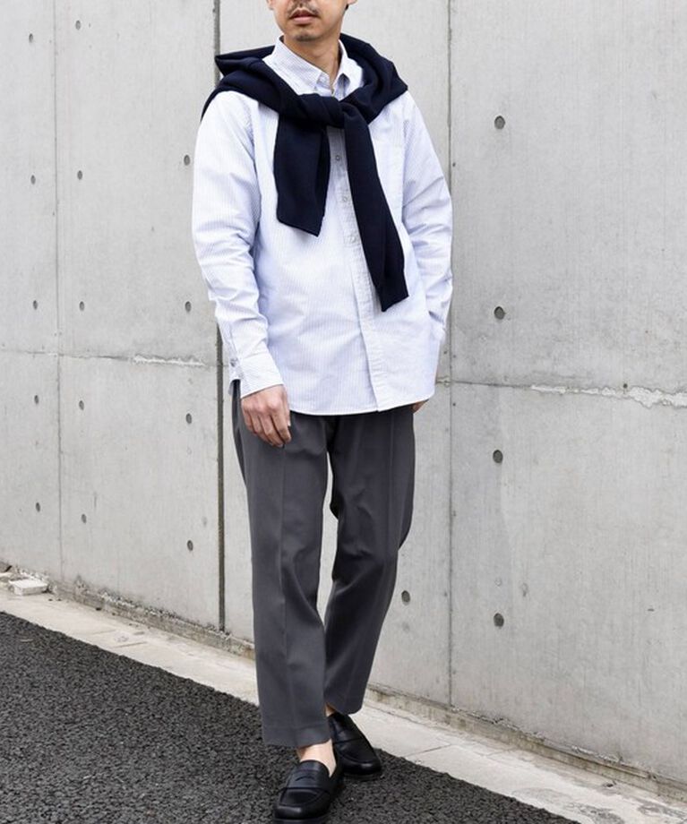 SHIPS any「SHIPS any: COOLMAX（R) アンクル テーパード パンツ ＜セットアップ対応＞◇」|スラックス|
