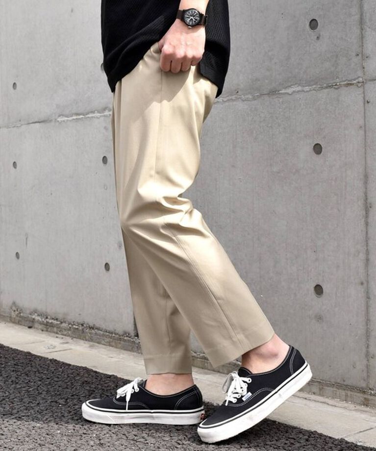 SHIPS any「SHIPS any: COOLMAX（R) アンクル テーパード パンツ ＜セットアップ対応＞◇」|スラックス|