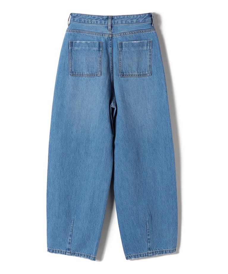 SHIPS for women「〈洗濯機可能〉カーブ デニム パンツ 23AW」|デニム|