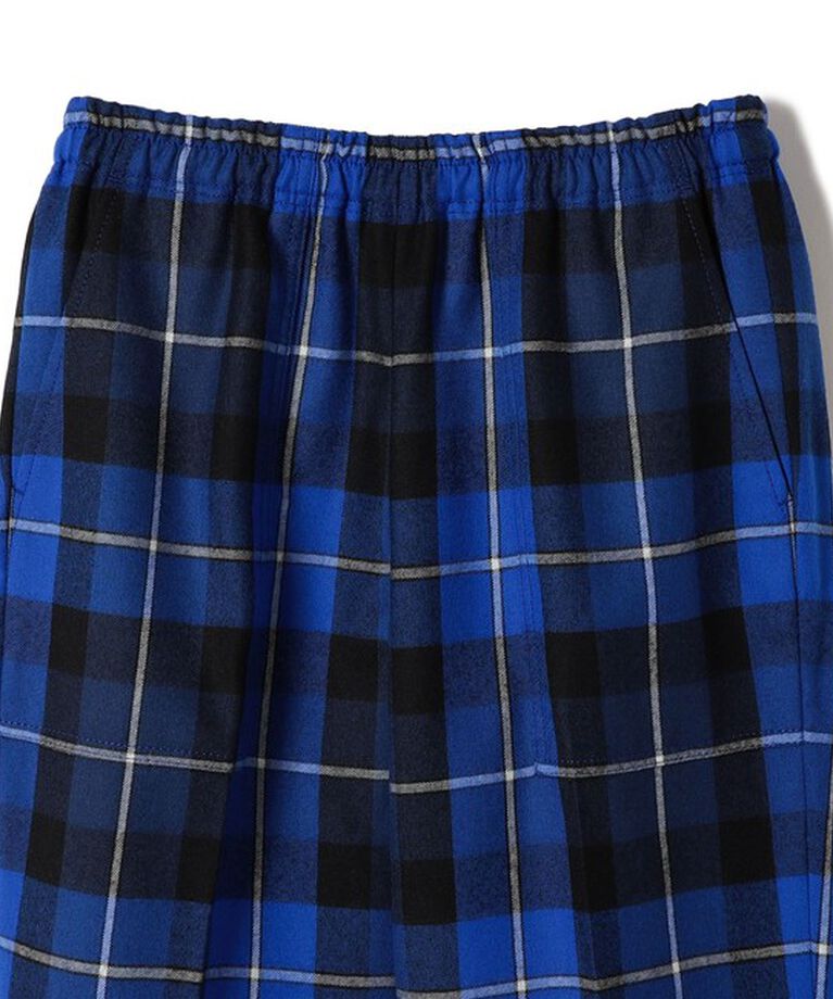 SHIPS for women「SHIPS Primary Navy Label:〈手洗い可能〉パッチ ポケット チェック パンツ」|その他|