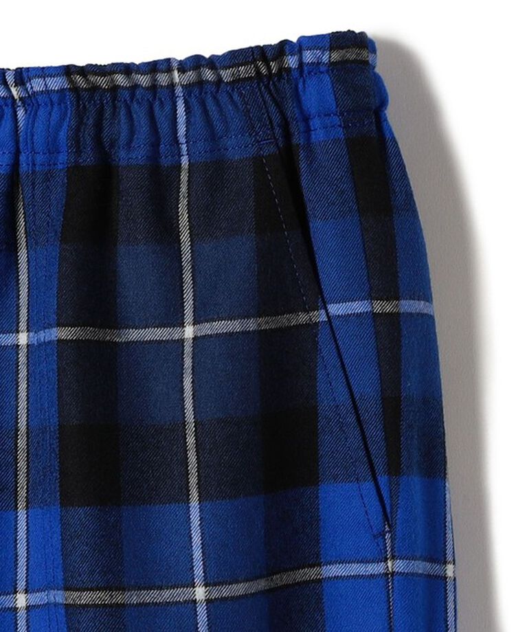SHIPS for women「SHIPS Primary Navy Label:〈手洗い可能〉パッチ ポケット チェック パンツ」|その他|