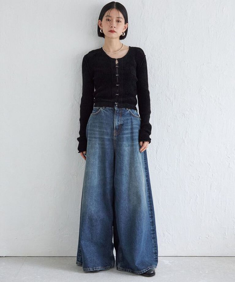 SHIPS for women「Wai＋:〈手洗い可能〉1/18ホック付 カーディガン」|カーディガン|