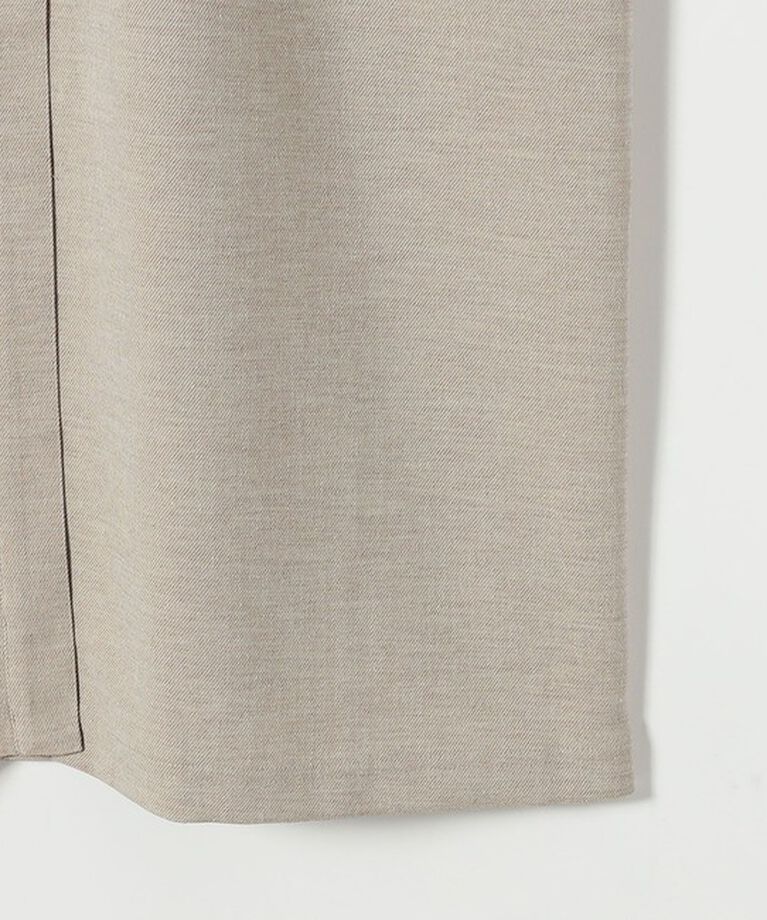 quaranciel「quaranciel:〈洗濯機可能〉ウーステッド ライク フレンチ ポケット シャツ ワンピース」|ワンピース|