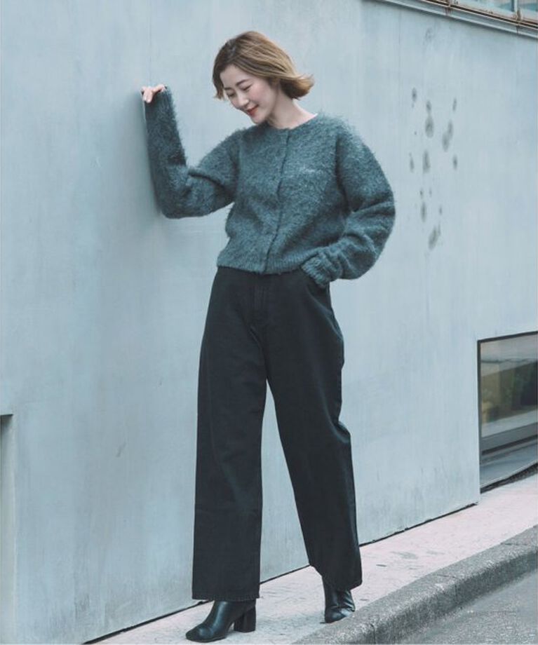 OUTDOOR PRODUCTS Usual Things「追加 LEE 別注ハイウエストルーズデニム」|デニム|