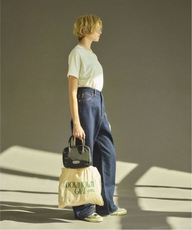 OUTDOOR PRODUCTS Usual Things「追加 LEE 別注ハイウエストルーズデニム」|デニム|