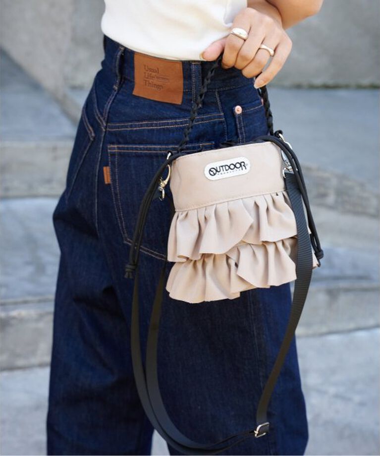 OUTDOOR PRODUCTS Usual Things「GASQUE shoulder strap」|ショルダー・メッセンジャー|ベージュ