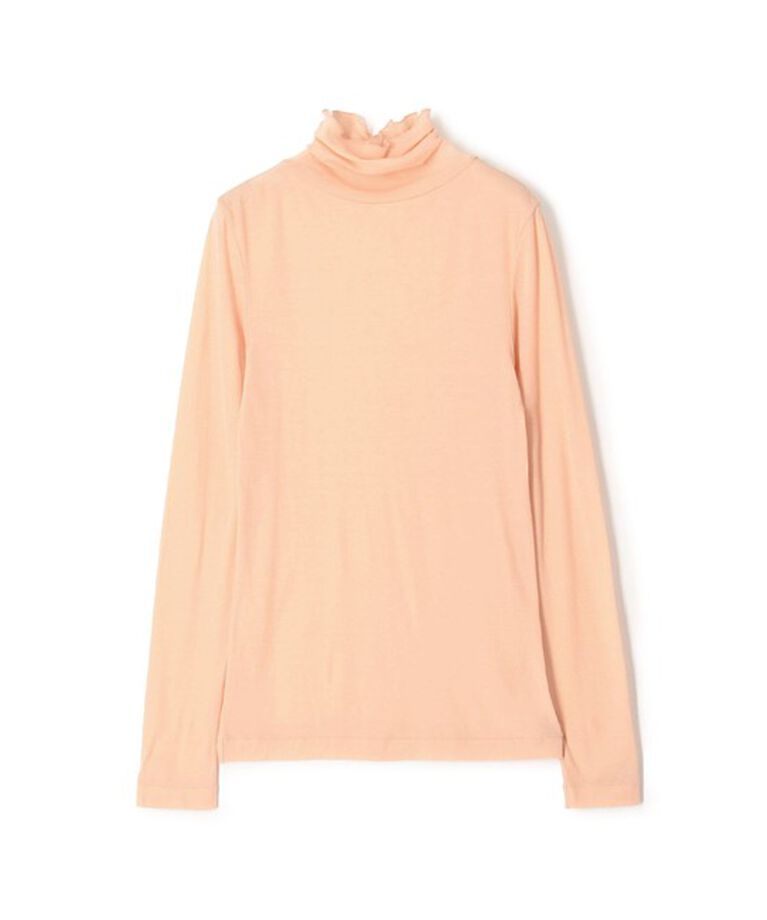 MACPHEE「シアージャージー タートルネックプルオーバー」|Tシャツ・カットソー|27 オレンジ