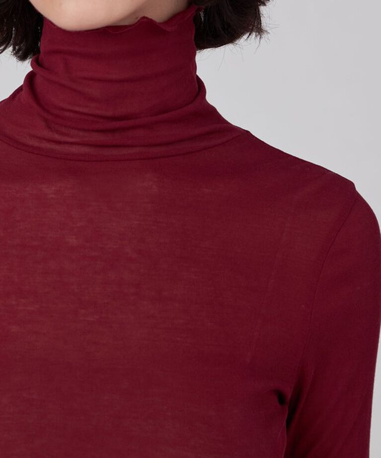 MACPHEE「シアージャージー タートルネックプルオーバー」|Tシャツ・カットソー|