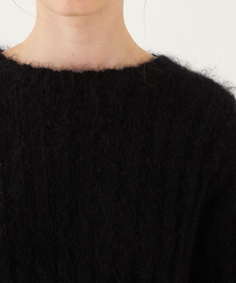 GALERIE VIE「キッドモヘア クルーネックプルオーバー」|ニット・セーター|