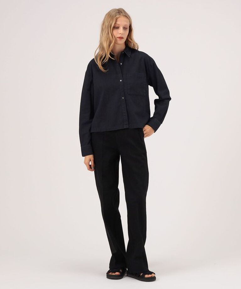 JAMES PERSE「コットンデニム ボクシーシャツ WDCS3894」|シャツ・ブラウス|