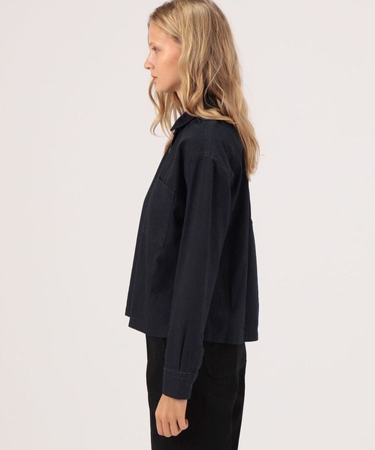 JAMES PERSE「コットンデニム ボクシーシャツ WDCS3894」|シャツ・ブラウス|