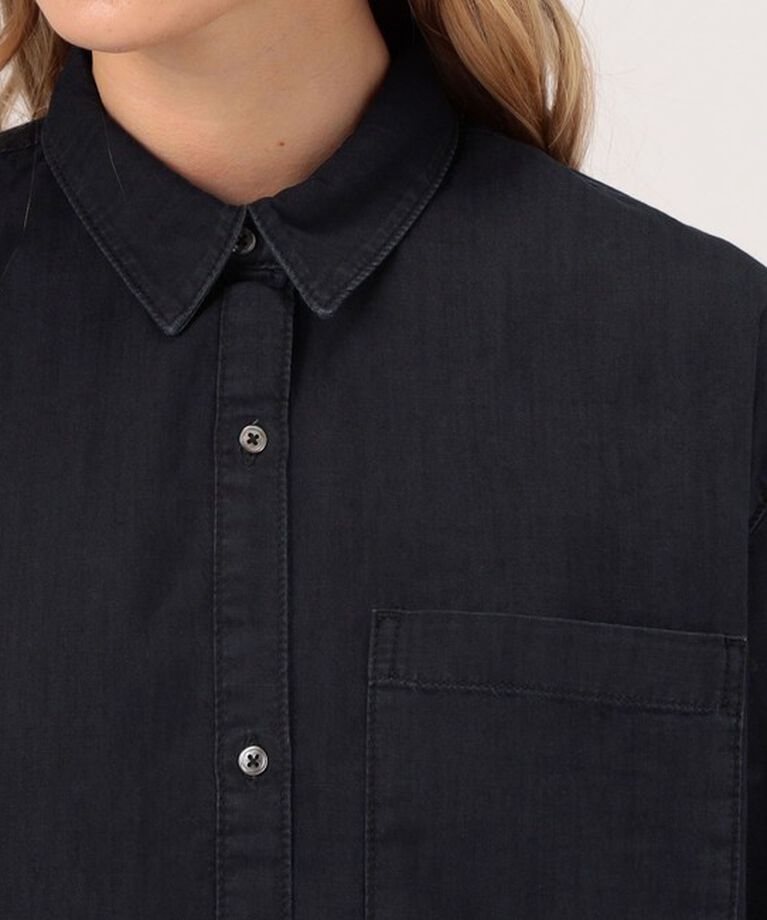 JAMES PERSE「コットンデニム ボクシーシャツ WDCS3894」|シャツ・ブラウス|