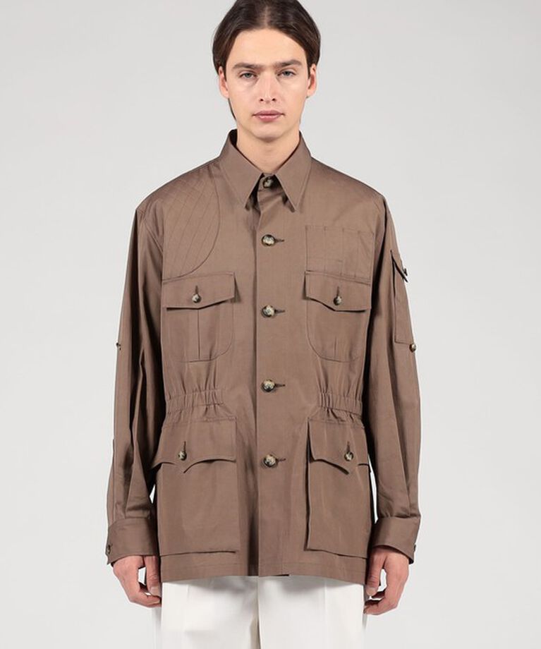 TOMORROWLAND MENS「【別注】Willis&Geiger コットン シャツブルゾン」|ブルゾン・スタジャン|