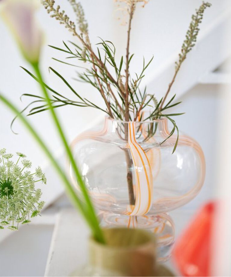 journal standard Furniture「GLASS VASE ROBBIA　フラワーベース 花器 花瓶」|その他|