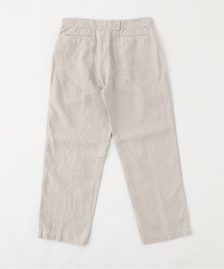 EDIFICE「Letiquette × ETS.MATERIAUX リネン トラウザー」|スラックス|