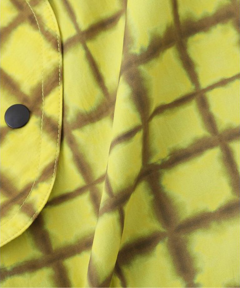 PULP「WOKE EDGE / ウォークエッジ TIEDYE CHECK PARKA」|ブルゾン・スタジャン|