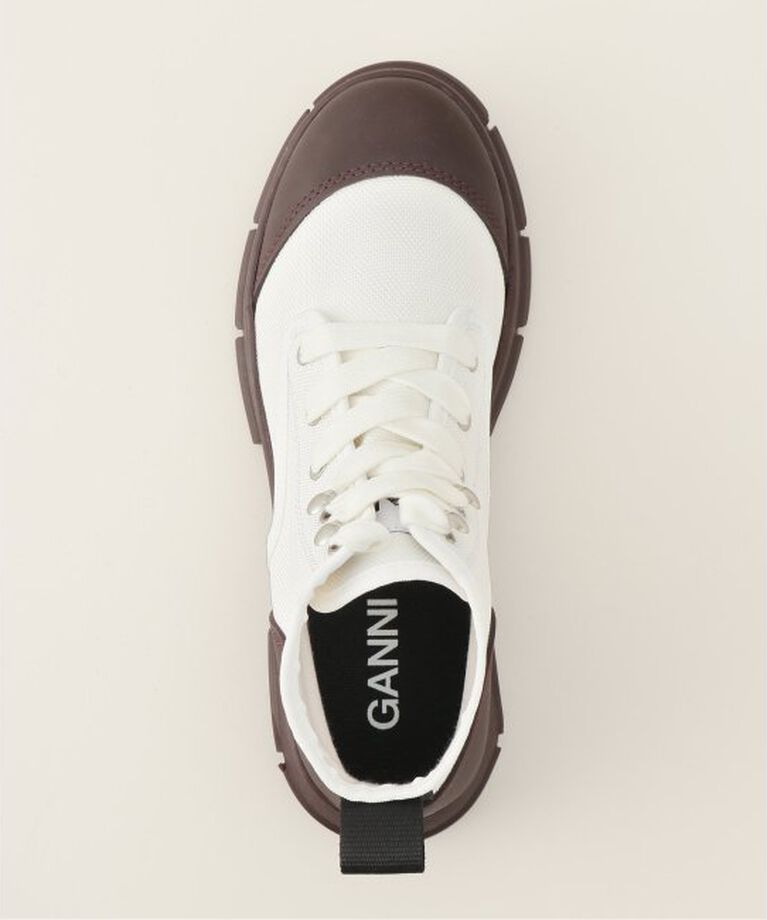 Oriens JOURNAL STANDARD「【GANNI / ガニー】Recycled Rubber Lace Up City Boot：ブーツ」|ショートブーツ|