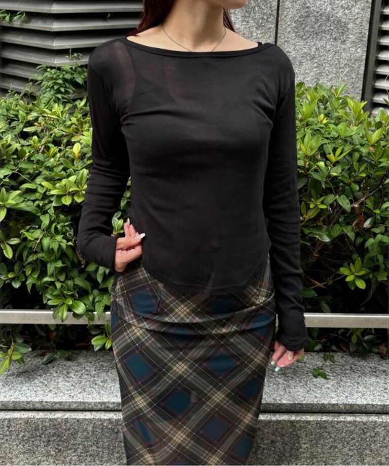 Oriens JOURNAL STANDARD「《別注》【MILLER/ミラー】Light Prib 2way PO：カットソー」|Tシャツ・カットソー|