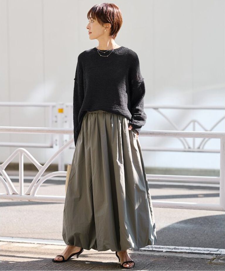 JOURNAL STANDARD relume「《追加》ウォッシャブルバルーンイージースカート」|スカート|