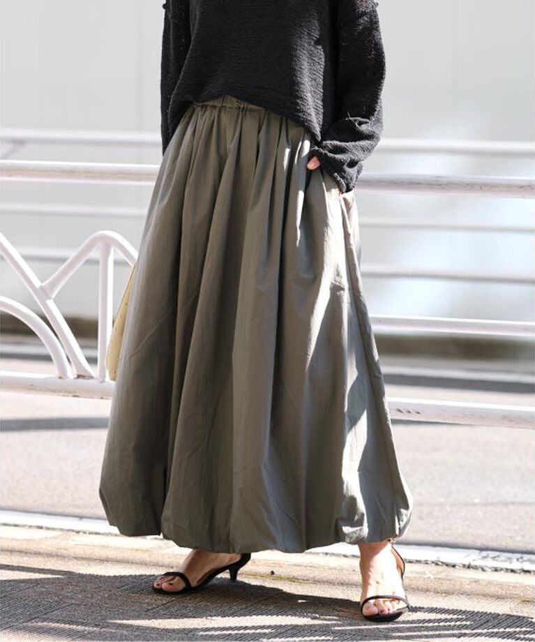JOURNAL STANDARD relume「《追加》ウォッシャブルバルーンイージースカート」|スカート|