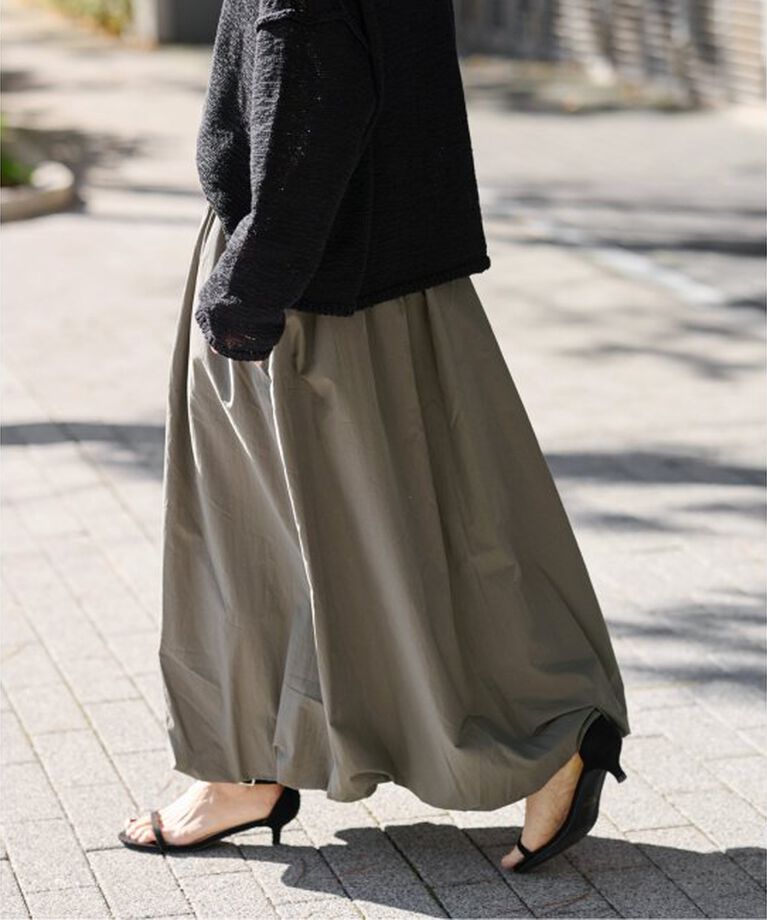 JOURNAL STANDARD relume「《追加》ウォッシャブルバルーンイージースカート」|スカート|グレー