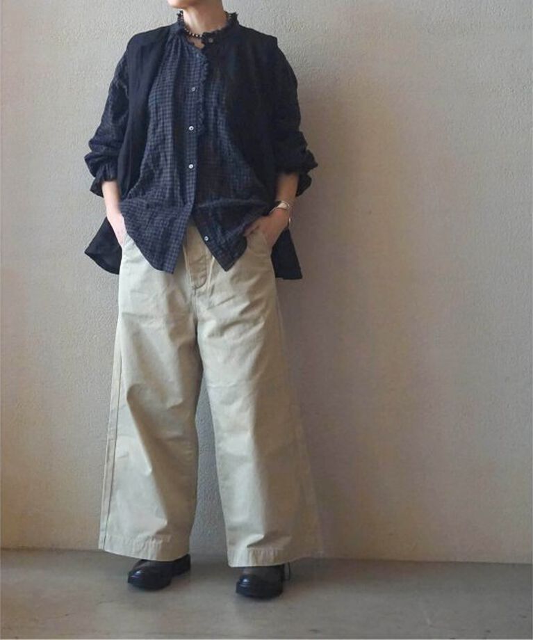 journal standard luxe「ドライワッシャー ワイドチノ」|チノ|