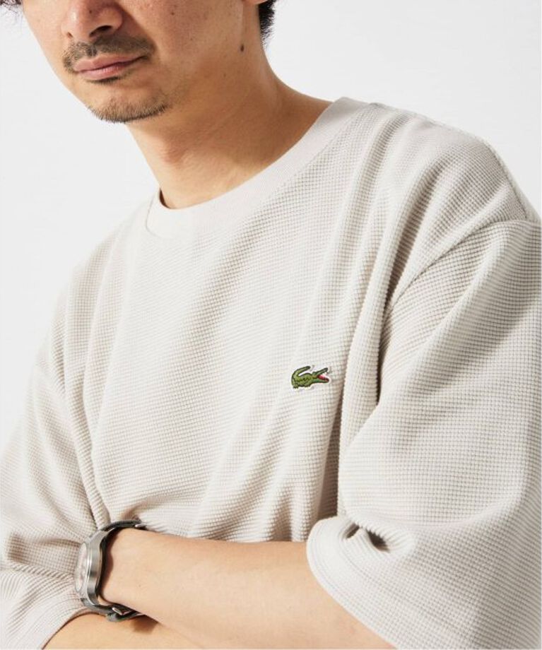 JOURNAL STANDARD relume「LACOSTE / ラコステ 別注 ワッフルTシャツ」|Tシャツ・カットソー|