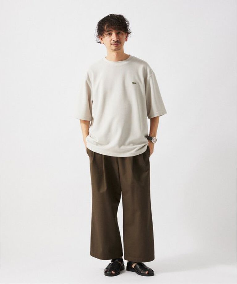 JOURNAL STANDARD relume「LACOSTE / ラコステ 別注 ワッフルTシャツ」|Tシャツ・カットソー|
