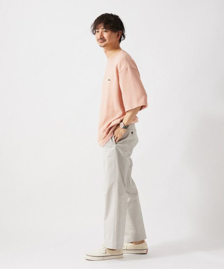 JOURNAL STANDARD relume「LACOSTE / ラコステ 別注 ワッフルTシャツ」|Tシャツ・カットソー|