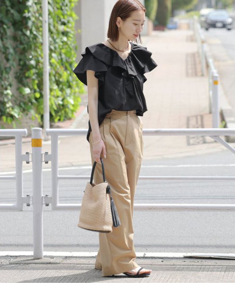 JOURNAL STANDARD relume「《WEB限定追加》フリルプルオーバー」|Tシャツ・カットソー|