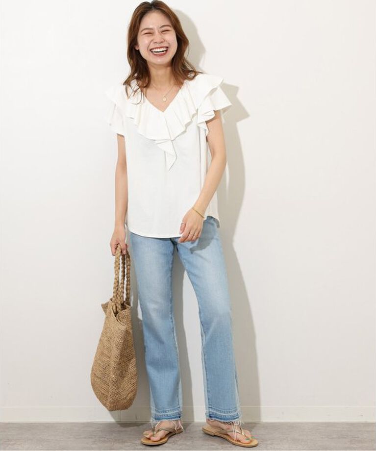 JOURNAL STANDARD relume「《WEB限定追加》フリルプルオーバー」|Tシャツ・カットソー|