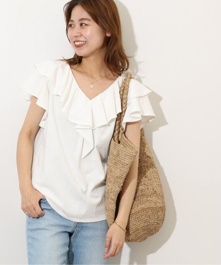 JOURNAL STANDARD relume「《WEB限定追加》フリルプルオーバー」|Tシャツ・カットソー|