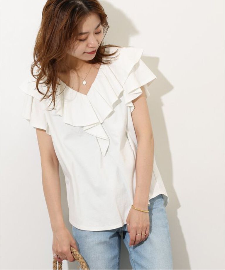 JOURNAL STANDARD relume「《WEB限定追加》フリルプルオーバー」|Tシャツ・カットソー|