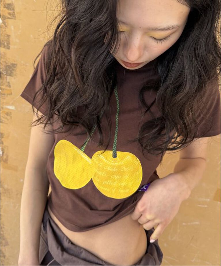 Oriens JOURNAL STANDARD「チェリーTシャツ」|Tシャツ・カットソー|