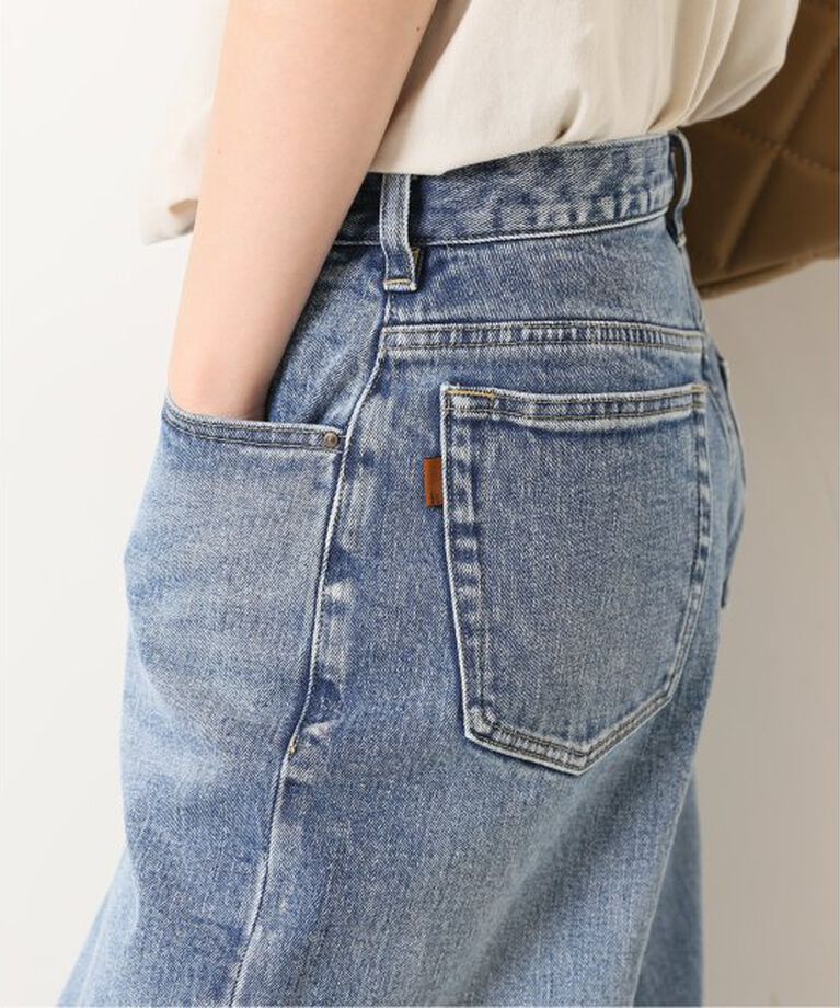 Spick and Span「5 1/2 LOOSE-STRAIGHT DENIM」|デニム|