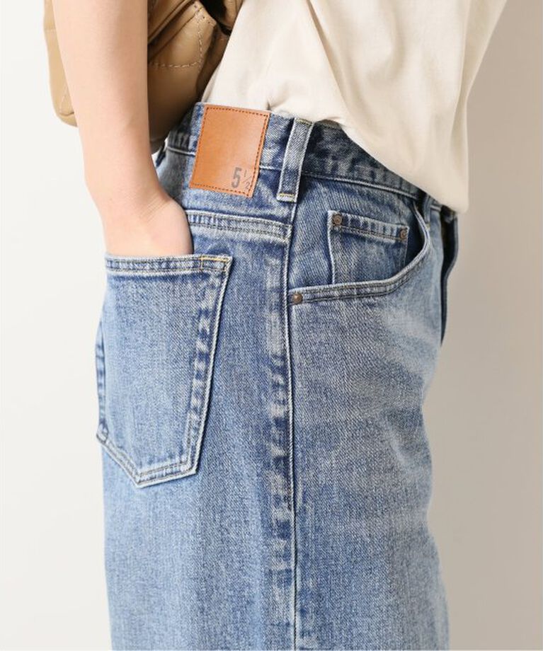 Spick and Span「5 1/2 LOOSE-STRAIGHT DENIM」|デニム|